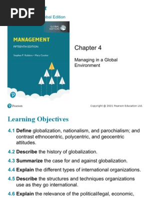 Management: Fifteenth Edition, Global Edition | PDF