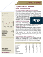 Japfa Comfeed Indonesia: Equity Research