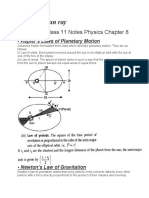 Kepler's Laws and Newton's Law of Gravitation Explained