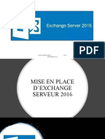 Exchange Serveur 2016