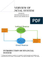 Overview of Financial System Cont