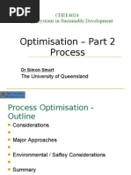 Optimisation - Part 2 Process: CHEE4024 Energy Systems in Sustainable Development