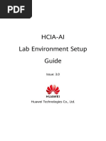 Hcia-Ai v3.0 Lab Guide