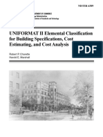 NIST Uniformat II Report