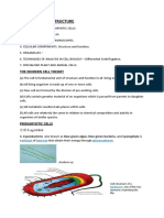 Chapter 2: Cell Structure: The Modern Cell Theory