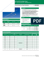 265/266/267 Series, PICO Very Fast-Acting Fuse (High-Reliability)