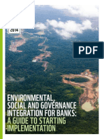 WWF Environmental Social Governance Banks Guide Report