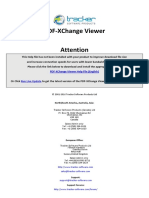 Pdf-Xchange Viewer Help File (English) Run Live Update