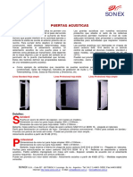 Acustec Sonex Puertas Acusticas