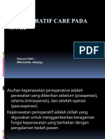 Perioperatif Care Pada Anak