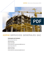 Adrim - Brochure de Empresa Linea Dos