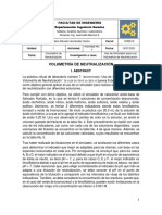 Volumetría de Neutralización