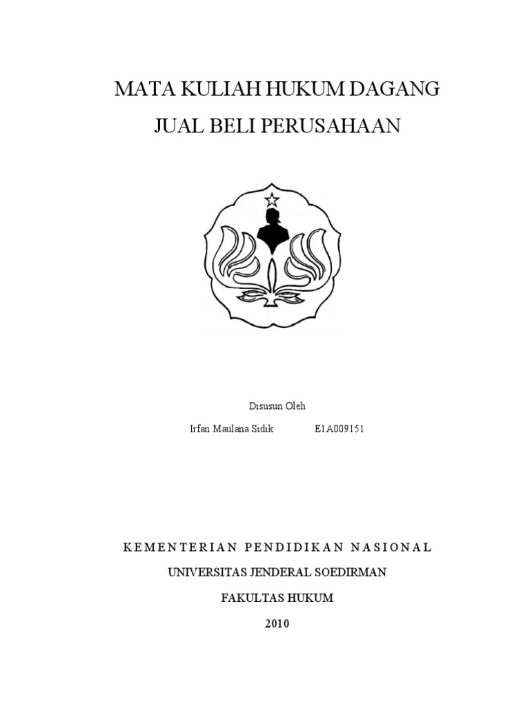 Makalah Jual Beli Perusahaan