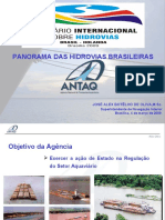 “Panorama Das Hidrovias Brasileiras” José Alex Botelho de Oliva