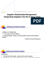 006 Supplier Relationship Management
