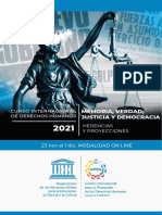 Curso Internacional CIPDH-UNESCO Programa