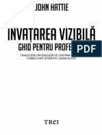 324679517 John Hattie Invatarea Vizibila Ghid Pentru Profesori TREI PDF