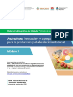 Módulo 7 - Acuicultura y Turismo Rural