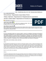 Silveira, Merlo Trabalhar e Adoecer Temporalização de Trabalhadores Da Agroindústria, 2019