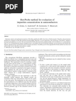 Download Hot-Probe method for evaluation of by interconnectfast SN53193052 doc pdf