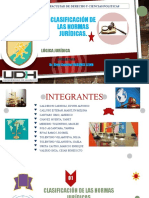 CLASIFICACION DE LA NORMAS JUDICIALES