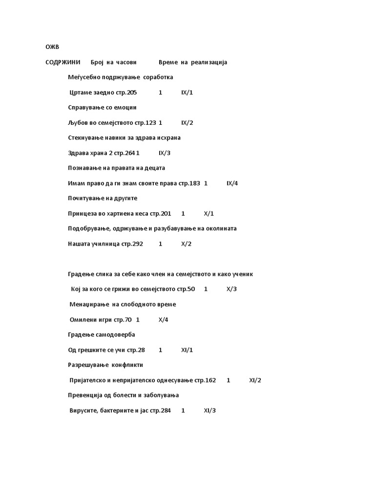 ОЖВ | PDF