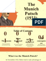 The Munich Putsch Detailed Slide Presentation