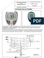 Devoir de Contrôle N°1 - Génie électrique LECTEUR DE GLYCEMIE - Bac Technique (2015-2016) Mr Lazhar KHELIL (3)