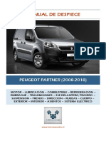Peugeot Partner 2008-2018 Manual de Despiece