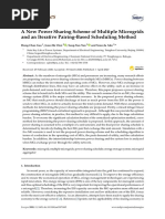 Energies: A New Power Sharing Scheme of Multiple Microgrids and An Iterative Pairing-Based Scheduling Method