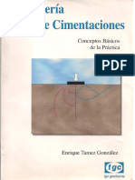 Ingeniería de Cimentaciones - Enrique Tamez Gonzales