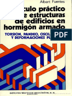 Calculo Practico de Estructuras de Edificios en Hormigon Armado Escrito Por Albert Fuentes