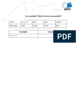 ENGL110 Grammar 6-1 - Countable & Uncountable Nouns