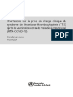 Sindrome Trombocitopenica Após Vacina - Orientações Clinicas