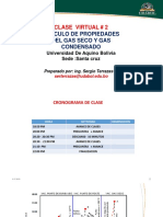 Clase 2 Virtual Propiedades Del Gas Seco 09 de Marzo