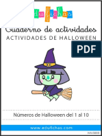 HA0003 Halloween Numeros Edufichas