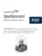 Lazzaro Spallanzani - Wikipedia, La Enciclopedia Libre