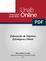 Elaboracion de Objeticos Estrategicos y Metas