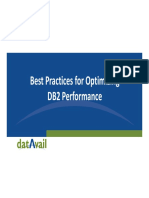 Best Practices For Optimizing DB2 Performance