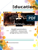 Sexual Education Multimedia Pamphlet