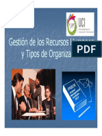 Gestion de Los Recursos Humanos y Tipos de Organizacion 02