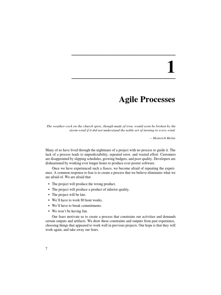 Agile Process | PDF