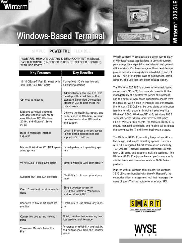 Windows-Based Terminal | PDF | Microsoft Windows | Computer Engineering
