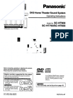Panasonic °: DVD Home Theater Sound System