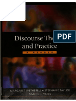 Discourse Theory and Practice A Reader - Wetherell