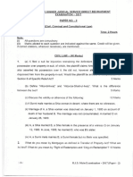 Previous Papers Uttarakhand High Court Uttarakhand Higher Judicial Service Direct Recruitment Exam 2017 Paper 2