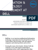 INFORMATION & TECHNOLOGY MANAGEMENT AT DELL