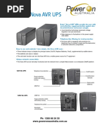 Eaton Nova AVR UPS: Pulsar Series