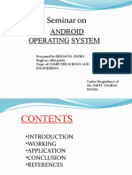 Android Operating System: Seminar On