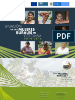 Situacion de Las Mujeres Rurales en Colombia 2010-2018